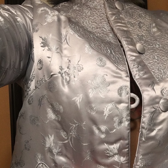 Oriental silk Blazer - Picture 4 of 6